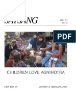 Satsang: Children Love Agnihotra