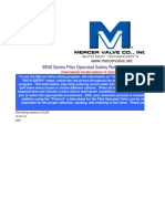 Mercer Valve 9500 Series Sizing Program
