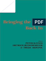 Peter B. Evans, Dietrich Rueschemeyer, Theda Skocpol Bringing The State Back in 1985