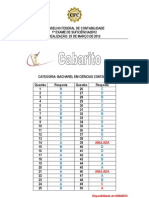 Gabaritos ExSuf 1 2012 ANULACAO