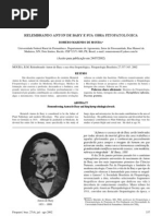 Relembrando Anton de Bary e sua obra fitopatológica