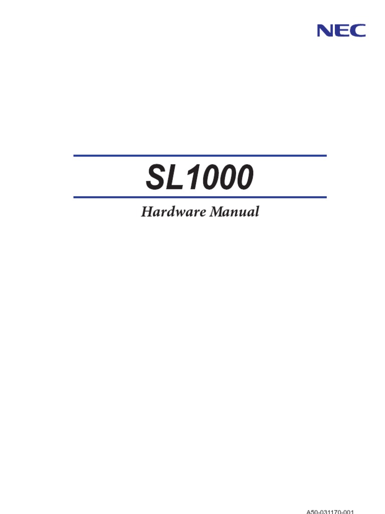Sl1000 manual
