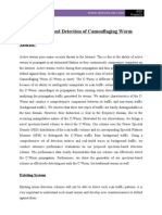 Modelling and Detection of Camouflaging Worm IEEE Project