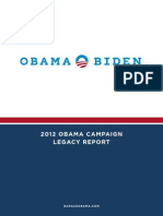 The 2012 Obama Campaign Legacy Report