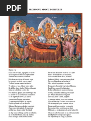 Prohodul Adormirii Maicii Domnului