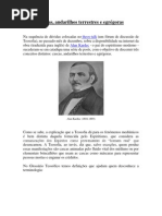 Cascas, andarilhos terrestres e egrégoras