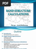 Download Electronic Band Structure Calculations by Arooj Mukarram SN123511629 doc pdf