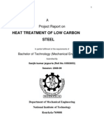 heat treatments of steels