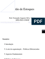 Gestão de Estoques