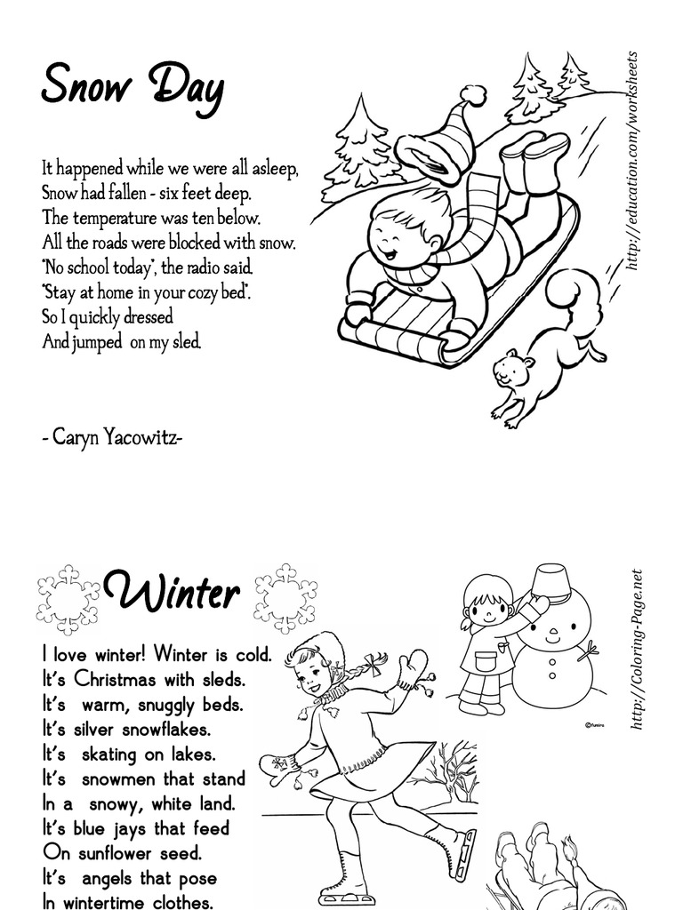 winter poems | pdf