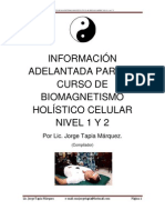 Informacion Adelantada Curso Biomagnetismo 1 y 2