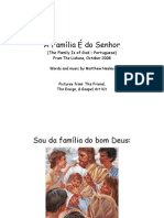 The Family Is of God - Portuguese