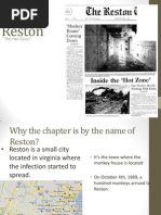 Download ppt- Chapter Reston from The Hot Zone by Marcelo Salinas SN123533749 doc pdf