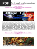 A criação e o fim do mundo em diversas culturas