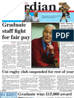 Glasgow University Guardian - January 21st 2009 - Issue 5