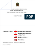 Cimentaciones Avanzadas