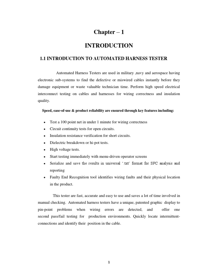 Automated Harness Testing Overview | PDF | Relay | Microcontroller
