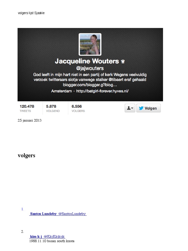 Volgerslijst Jacqueline Wouters PDF afbeelding
