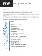 Gospel Song Lyrics Booklet 4 Faith Healing Lyrics