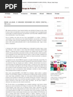 Rene Lalique, o Grande Designer Do Vidro Cristal - 150 Anos _ Saber Design