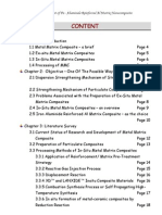 Fabrication and Characterization of Iron Aluminide Reinforced Aluminiun Matrix Composite