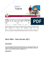 Back Office - Data Encoder (QC) : Sykes Asia, Inc