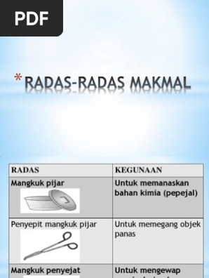 Radas Radas Makmal Pdf