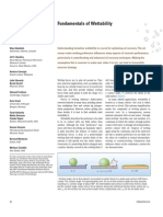 Fundamentals of Wettability