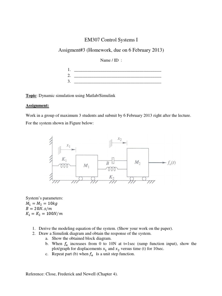 Control System | PDF