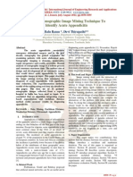 Efficient Sonographic Image Mining Technique To Identify Acute Appendicitis 