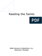 Reading The Saints