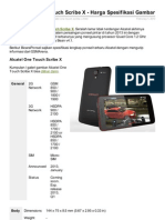HP Alcatel One Touch Scribe X Harga Spesifikasi Gambar