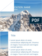 Landscape Ppt Template 022