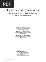 Braunovic - Electrical Contacts - Fundamentals, Applications and Technology [Missing Index] (CRC, 2007)