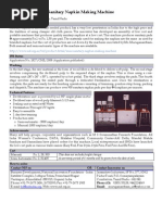 Download commercial Napkin making machine by panditdharmendra SN123589039 doc pdf