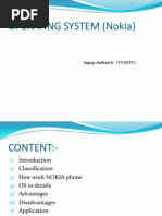 Operating System (Nokia) : Jagtap Shrikant K. (TY E&TC)