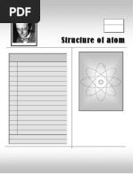 Download ATOMIC STRUCTURE STUDY MATERIAL  ASSIGNMENT by Apex Institute SN123595562 doc pdf