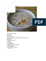 Sago Kheer - Javvarisi Payasam: Ingredients