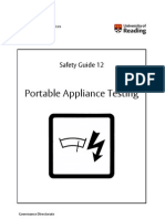 Portable Appliance Testing: Safety Guide 12
