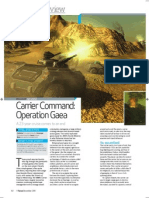 Carrier Command review - PC Format