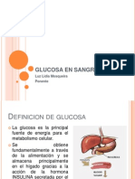 Glucosa en Sangre