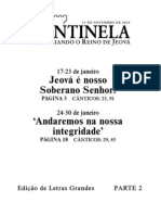 Jeov A e Nosso Soberano Senhor!: 17-23 de Janeiro