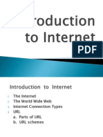 Introduction To Internet