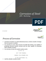 Corrosion of steel