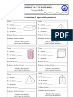 FT3 - BI Dos Solidos Geometricos