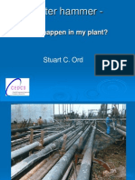 Water Hammer - : Can It Happen in My Plant?