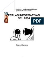 Perlas Informativas 2004. Pascual Serrano - Manipulacion Medios Contrainformacion