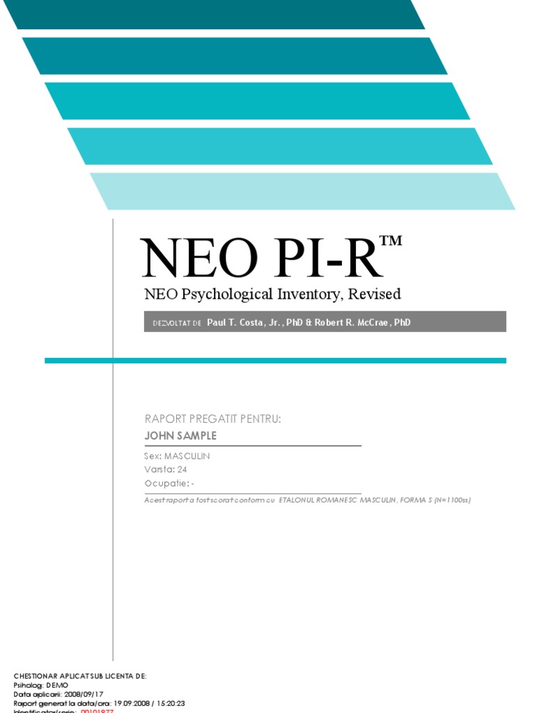 Neo Pi R | PDF