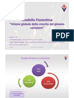 Modello Fiorentina " Visione globale della crescita del giovane calciatore" 