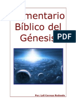 Comentario Bíblico del Génesis (trabajo de investigación)